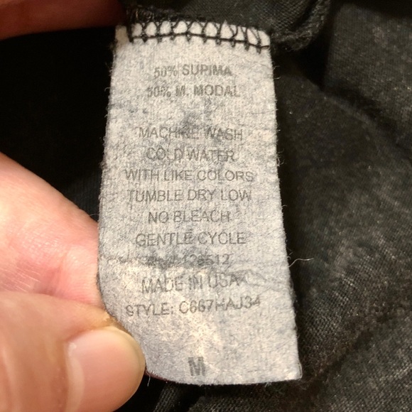 Crash & Burn Women’s Black S/S Graphic T-shirt with Rhinestone Studded Cross - M - Picture 17 of 17